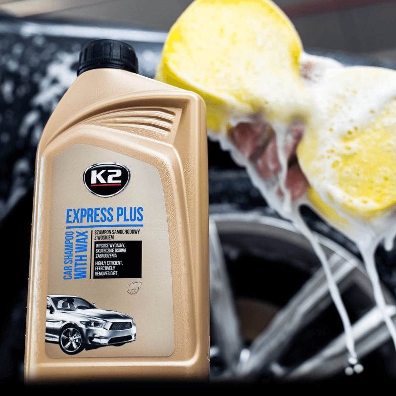 K2 EXPRESS - Shampoing de lavage avec cire de carnauba