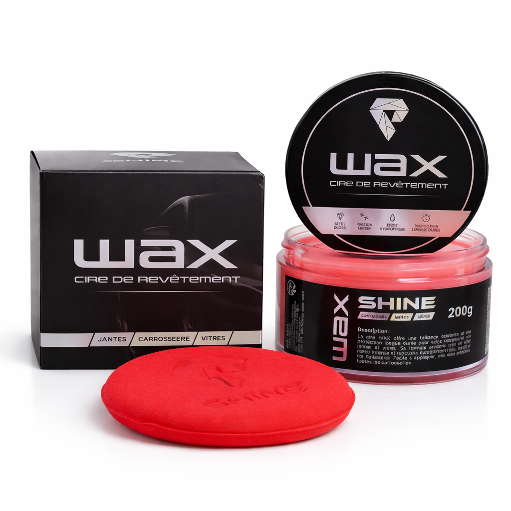 SHINE - WAX | Cire Hybride Céramique Protection 6 Mois + Brillance Intense