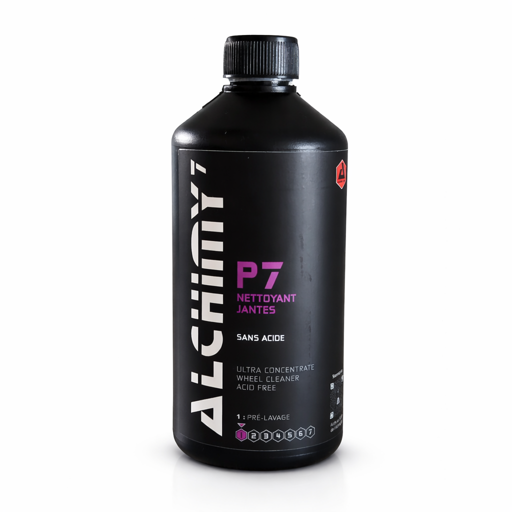 ALCHIMY7 - P7 | Nettoyant Jantes Concentré 1L | Dilution Variable + Biodégradable