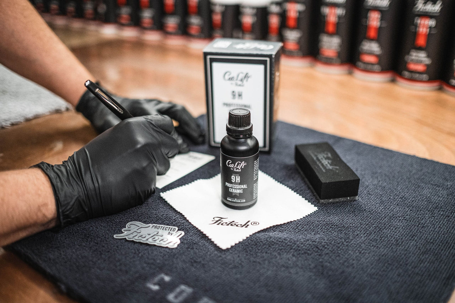 FICTECH CARLIFT XPERT 9H - Protection Céramique Nano Diamond 50ml | 50 000 km + Dureté 9H