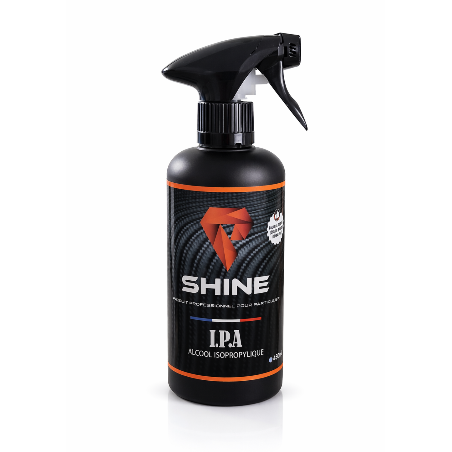 SHINE - ALCOOL ISOPROPYLIQUE IPA 99,8% | Dégraissant + Préparation Céramique