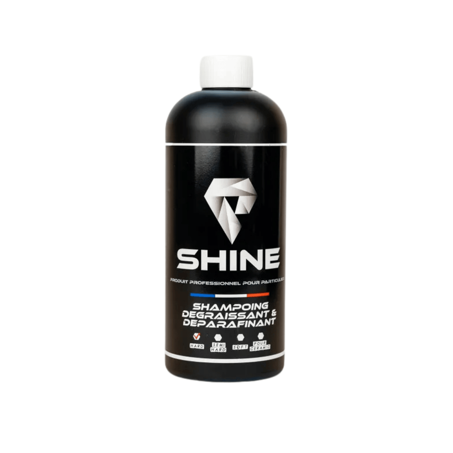 SHINE - SHAMPOING DEGRAISSANT & DEPARAFFINANT HARD | Retire Cires + Préparation