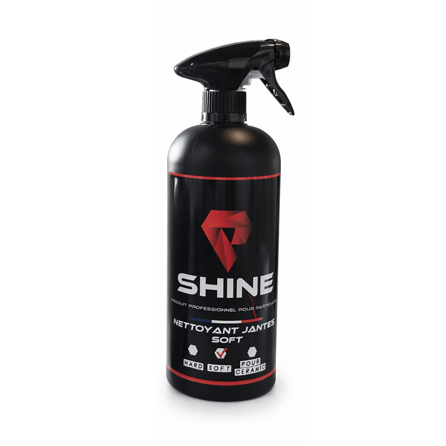 SHINE - NETTOYANT JANTES SOFT | Sans Acide + Usage Régulier + Brillance