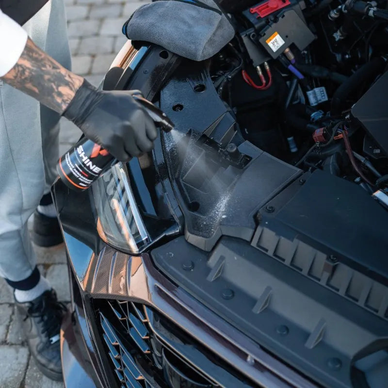 SHINE - DEGRAISSANT NETTOYANT COMPARTIMENT MOTEUR | Dégraisse + Ravive
