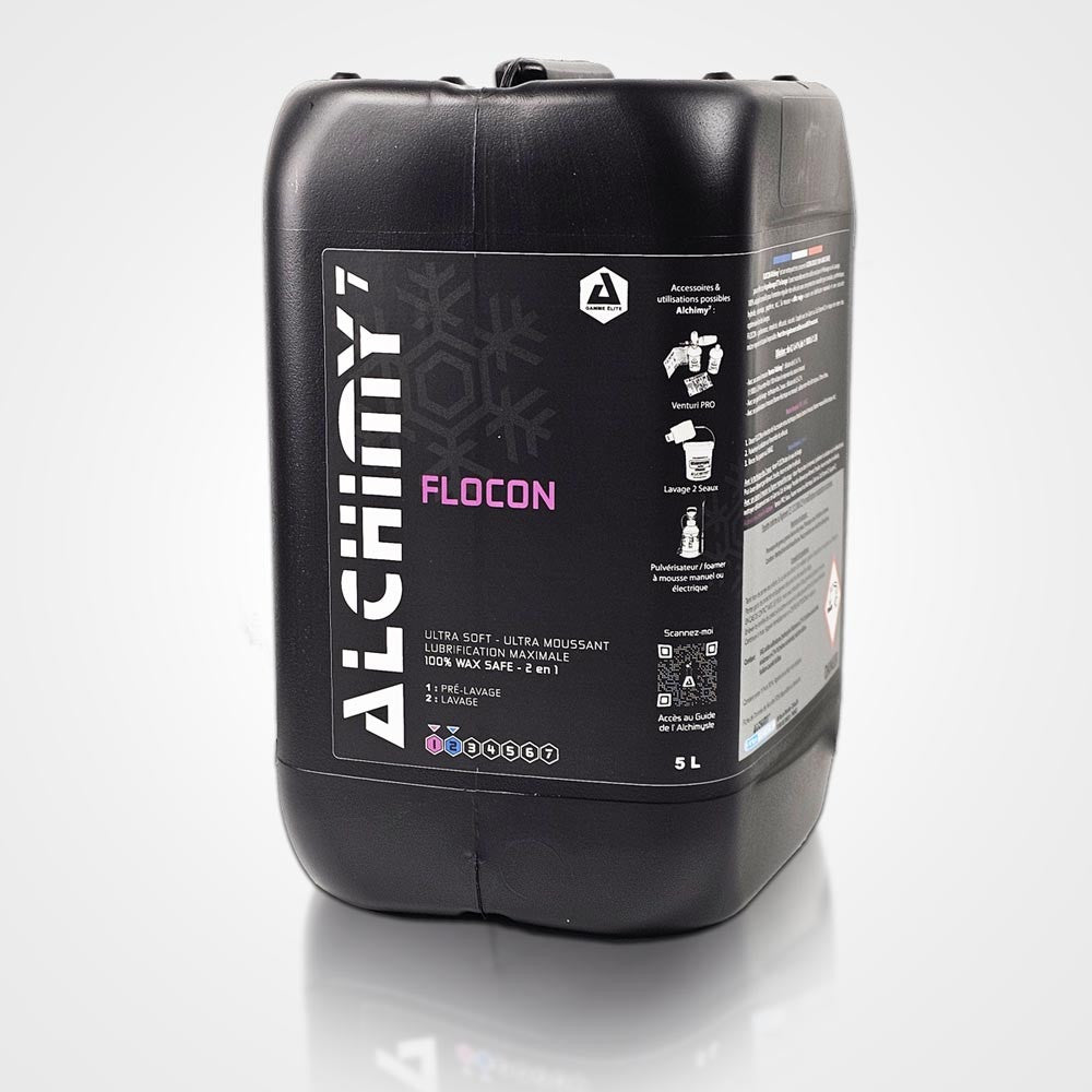 ALCHIMY7 FLOCON - Shampoing moussant lavage et prélavage