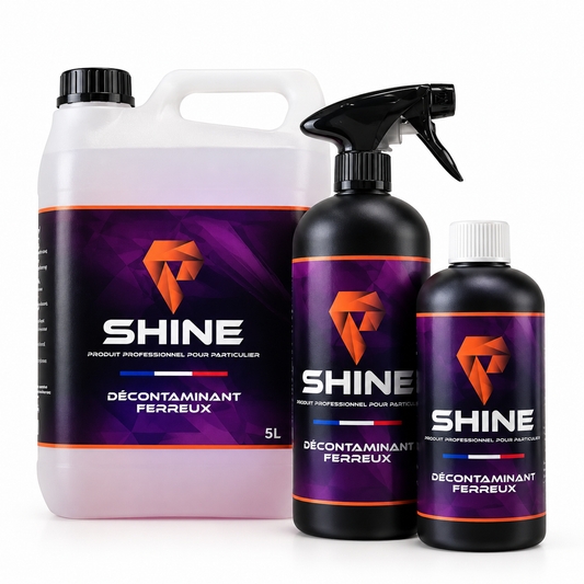 SHINE - DECONTAMINANT FERREUX | pH Neutre + Effet Visuel Violet