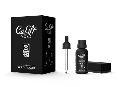 FICTECH CARLIFT XPERT Windshield 610 - Protection Céramique Vitres 30ml | 15 000 km + Effet Perlant