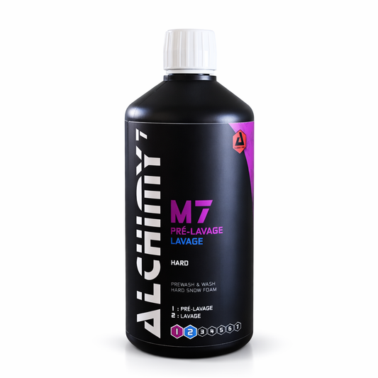 ALCHIMY7 - M7 | Shampoing Dégraissant Hard Multi-Usage | Prélavage + Lavage Intensif