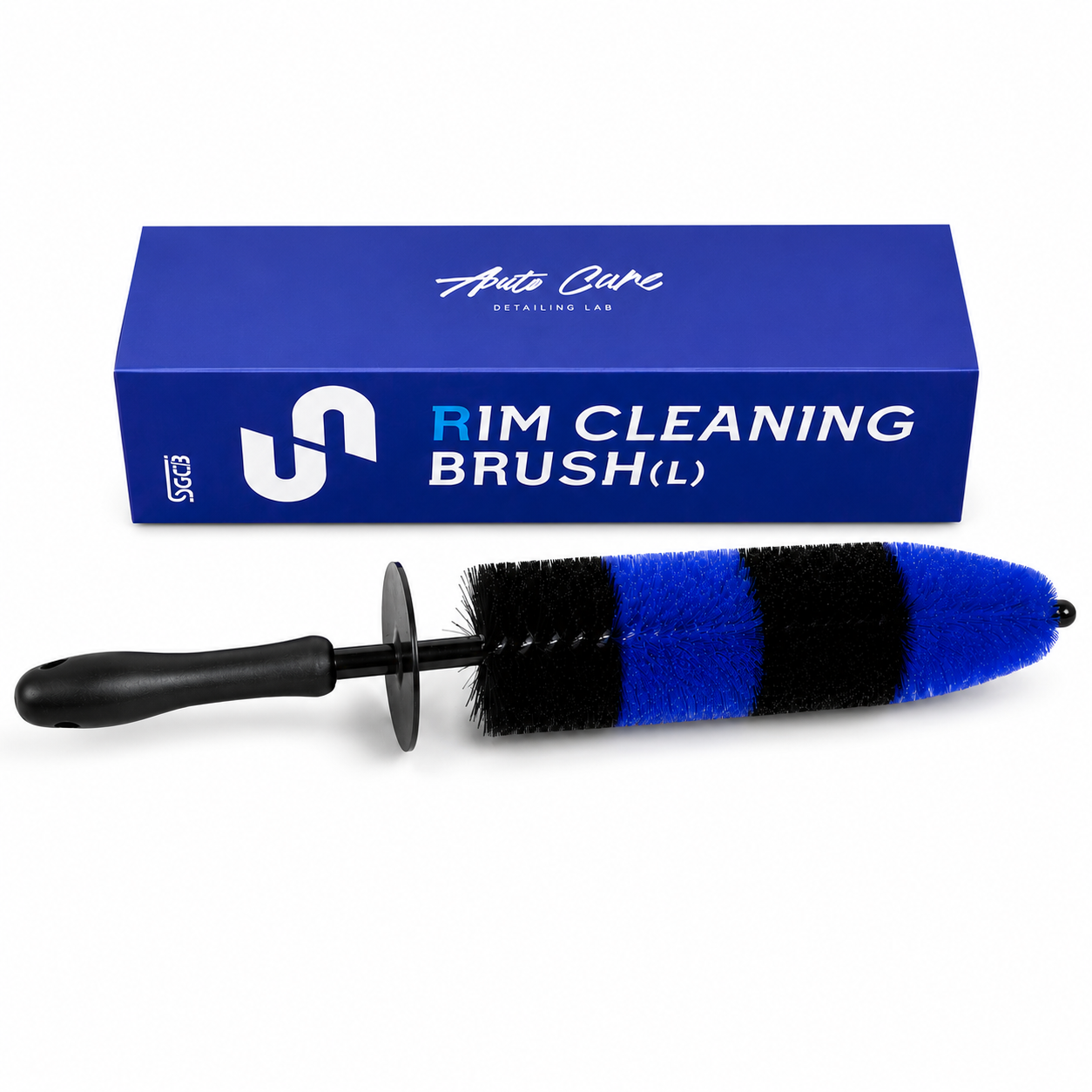 SGCB RIM CLEANING BRUSH (L) - Brosse Jantes Professionnelle Poils Souples | Nettoyage Profond Sans Rayure