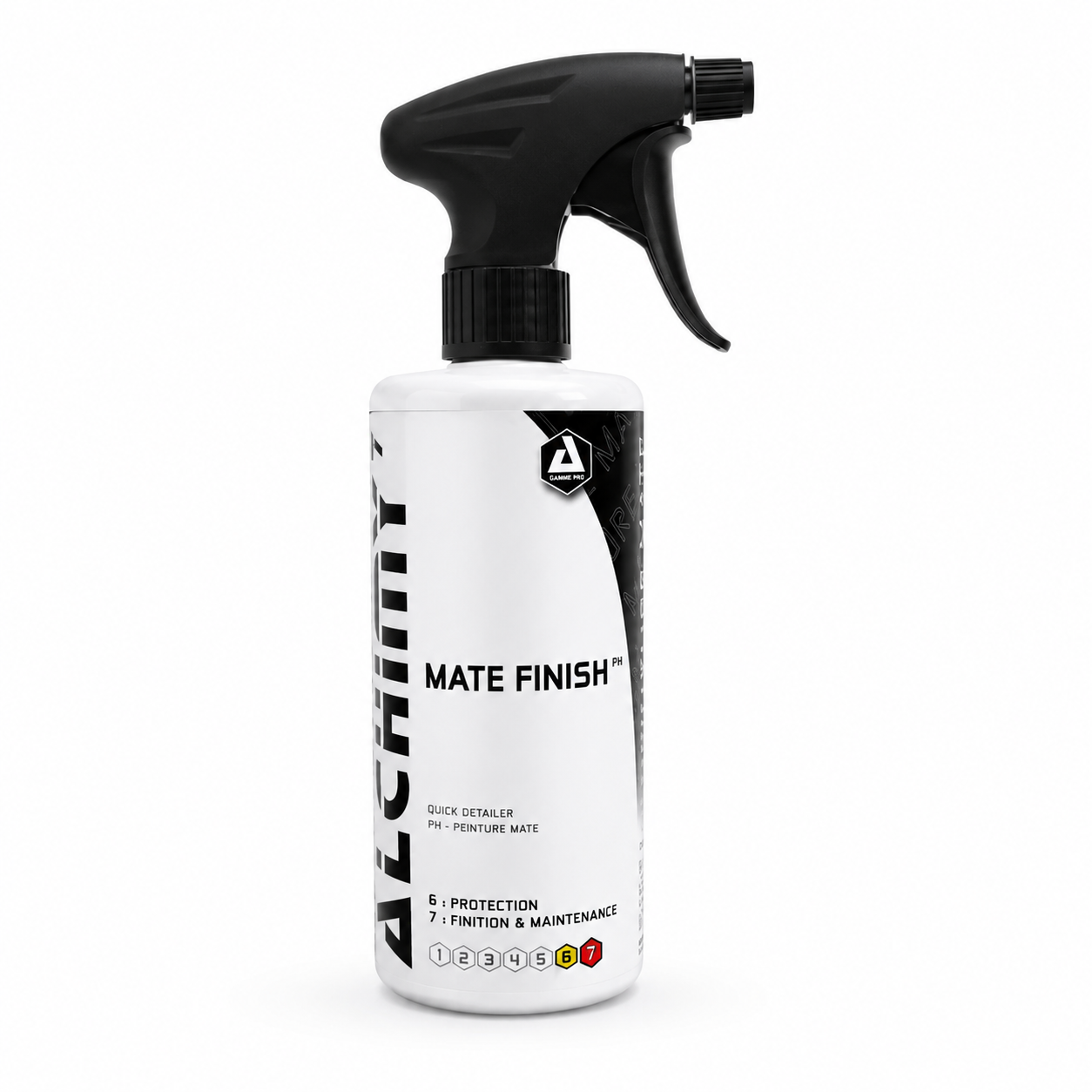 ALCHIMY7 MATE FINISH PM - Quick Detailer Peinture Mate | Protection Anti-UV + Effet Anti-Statique