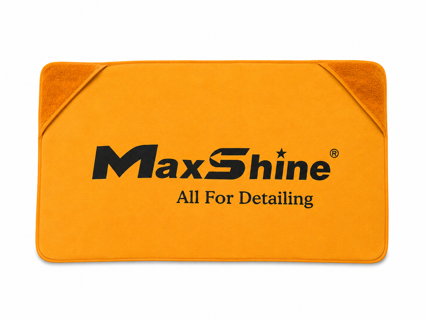 MaxShine Twisted Loop Drying Towel - Serviette Séchage Microfibre 800 GSM | Double Face + Poches d'Angle