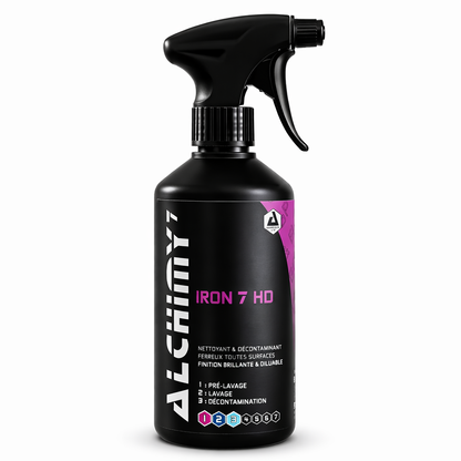 ALCHIMY7 - IRON 7 HD | Décontaminant Ferreux Nano-Technologie | Effet Visuel Sanglant