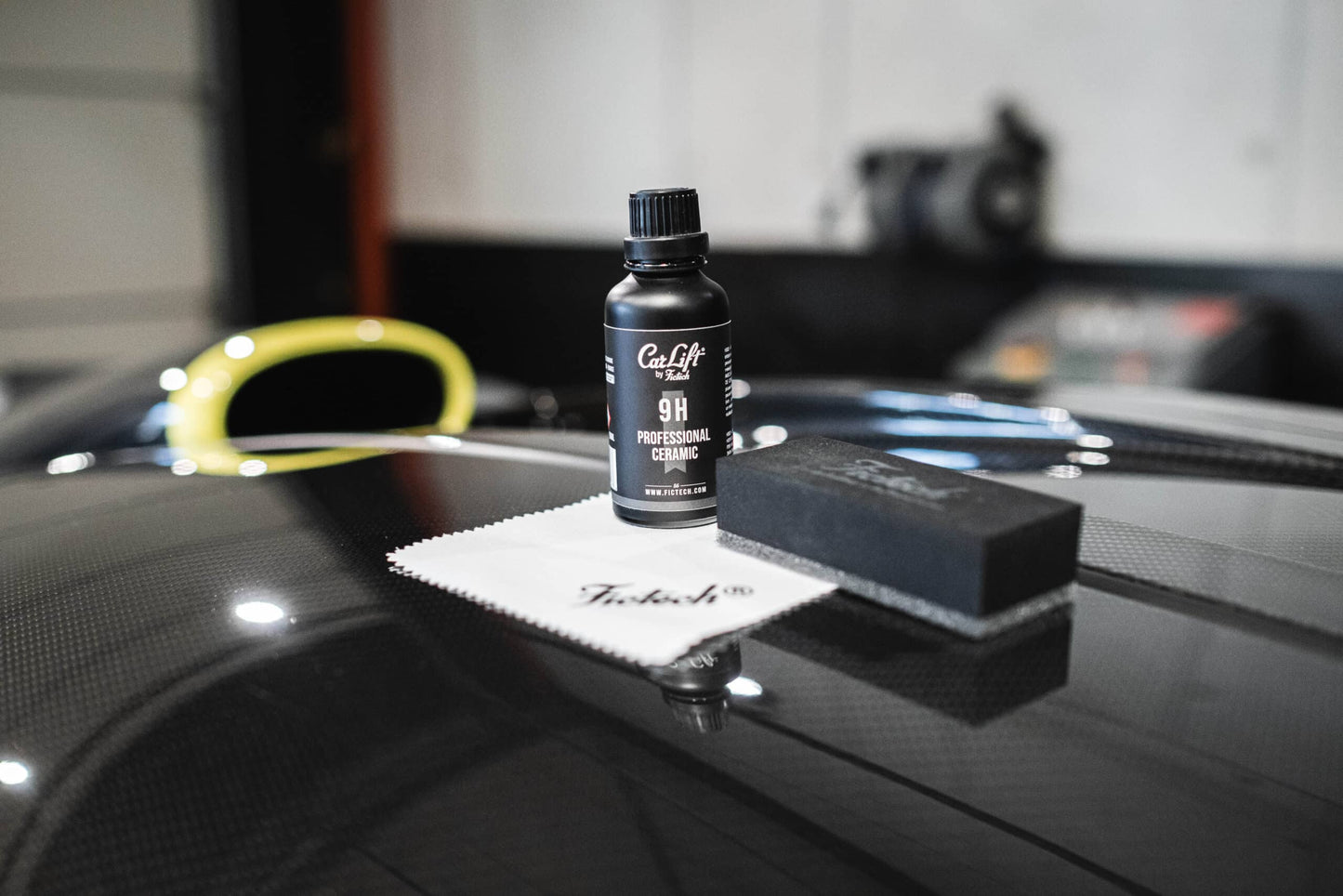 FICTECH CARLIFT XPERT 9H - Protection Céramique Nano Diamond 50ml | 50 000 km + Dureté 9H