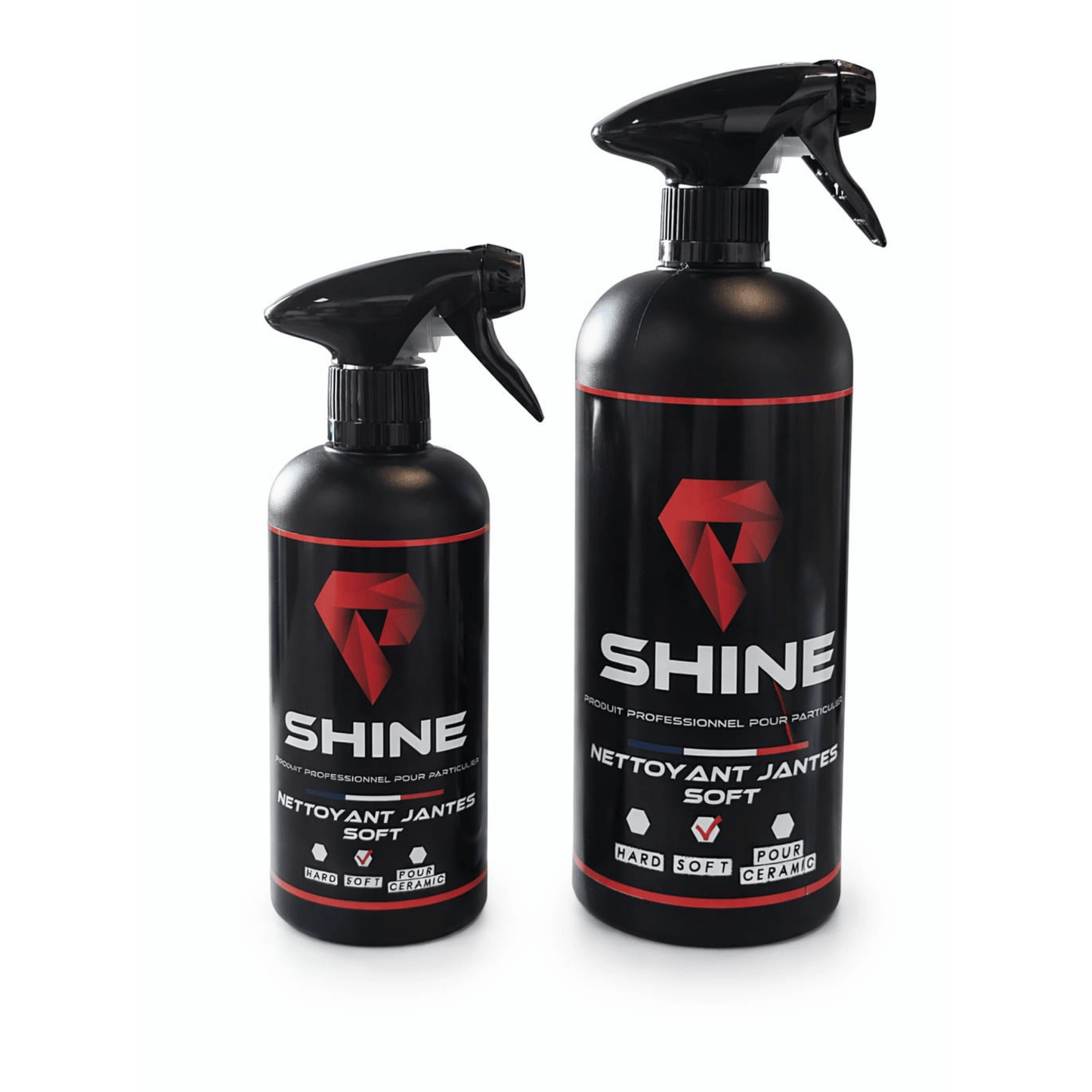 SHINE - NETTOYANT JANTES SOFT | Sans Acide + Usage Régulier + Brillance