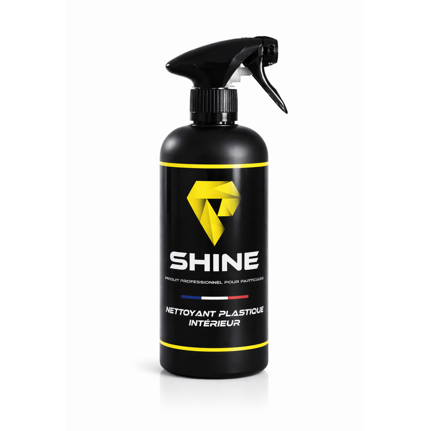 SHINE - NETTOYANT PLASTIQUE INTERIEUR | Rénovateur + Anti-Statique + Mat