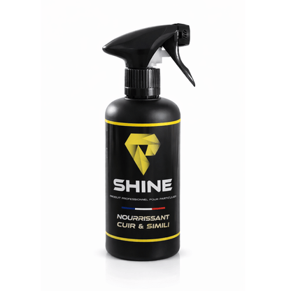 SHINE - NOURRISSANT CUIR & SIMILI | Sans Silicone + Finition Mat Naturelle
