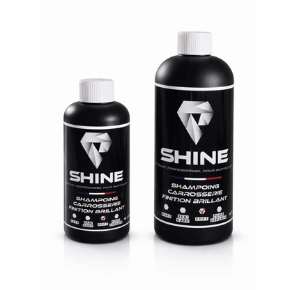 SHINE - SHAMPOING CARROSSERIE FINITION BRILLANT | Brillance + Agent Hydrofuge