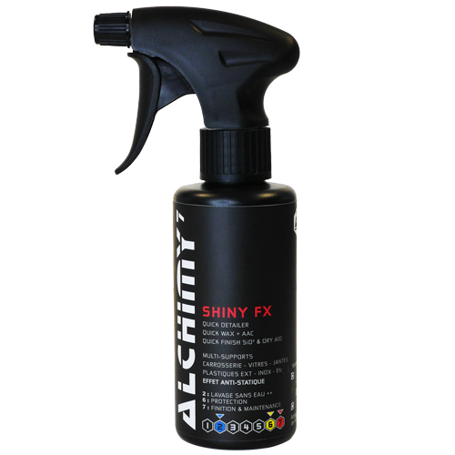 ALCHIMY7 SHINY FX - Cire Spray Multi-Fonctions Hydrophobe | Brillance + Protection