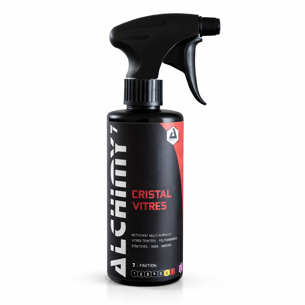 ALCHIMY7 - CRISTAL VITRES | Nettoyant Vitres Sans Ammoniac | Transparence Parfaite