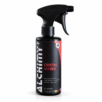 ALCHIMY7 - CRISTAL VITRES | Nettoyant Vitres Sans Ammoniac | Transparence Parfaite
