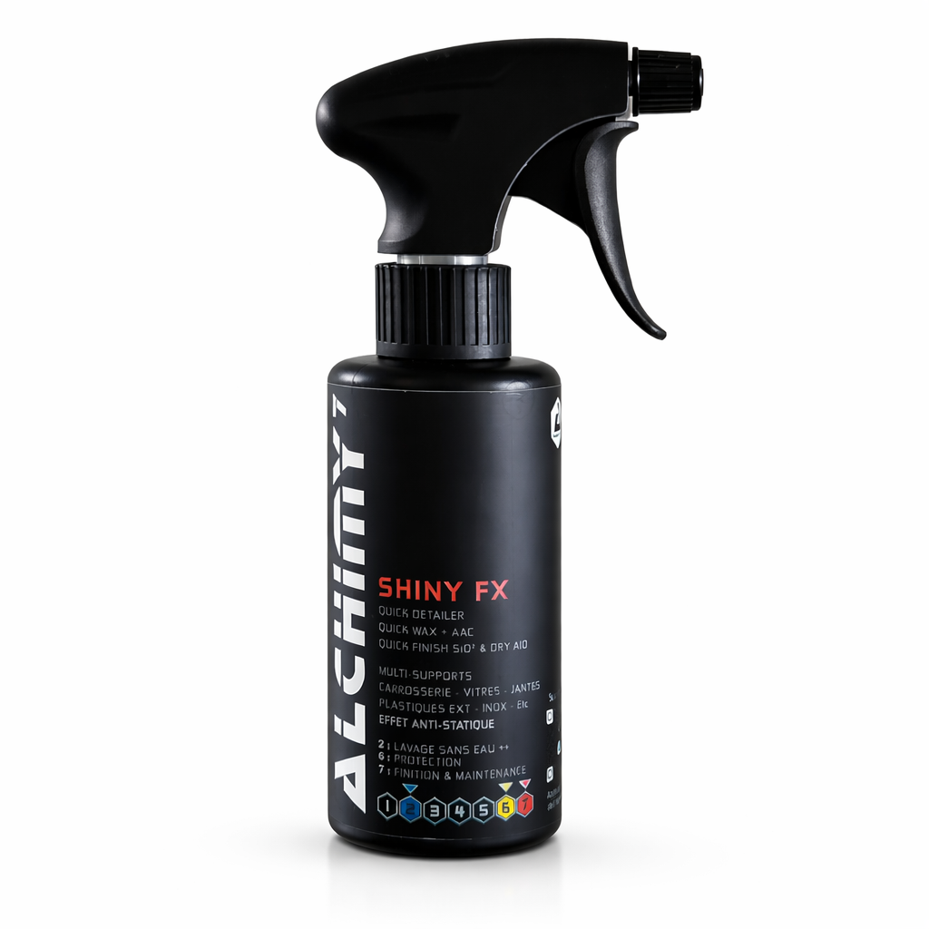 ALCHIMY7 - SHINY FX | Cire Spray Multi-Fonctions Hydrophobe | Brillance + Protection