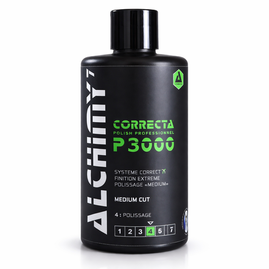 ALCHIMY7 - CORRECTA P3000 | Polish Medium Cut Haute Correction | Finition Brillance Élevée