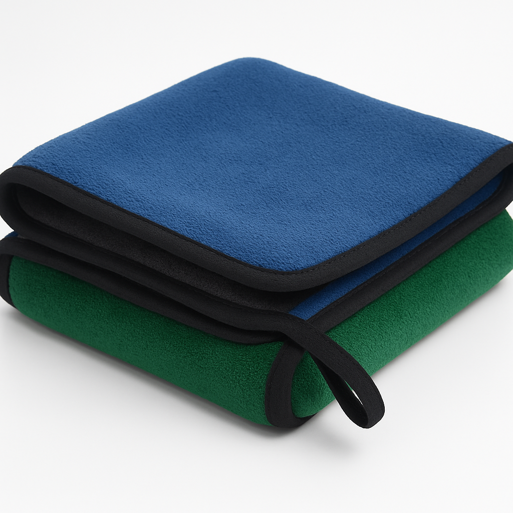 DTK BUFFING DUO PRO - LOT DE 2 MICROFIBRES DOUBLE FACE