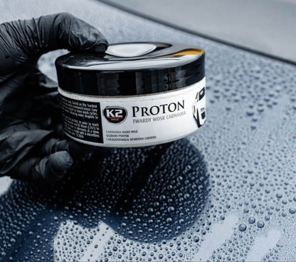 K2 PROTON - Cire carnauba dure 200g Kit complet
