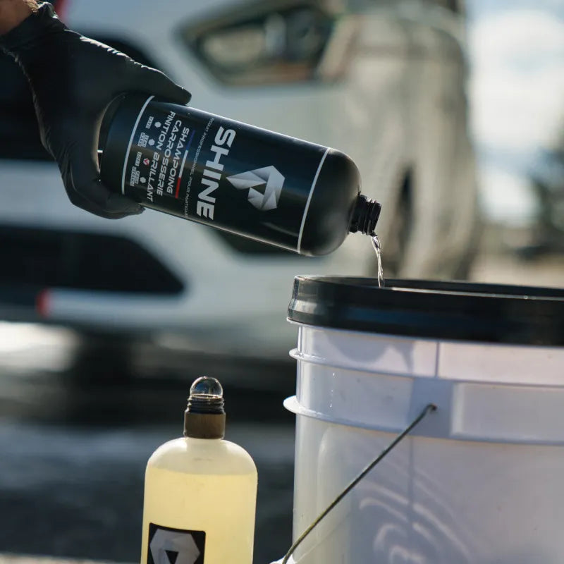 SHINE - SHAMPOING CARROSSERIE FINITION BRILLANT | Brillance + Agent Hydrofuge